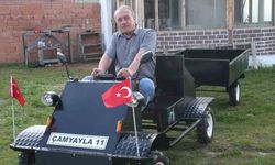 Çamyayla Köyü’nün ilk yerli ve milli arazi aracı
