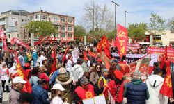Çanakkale’de 1 Mayıs Emek ve Dayanışma günü coşkuyla kutlandı