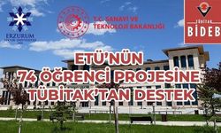 ETÜ’ 74 öğrenci projesine destek aldı