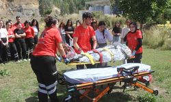 Fethiye’de gerçeğini aratmayan ’Acil Durum’ tatbikatı