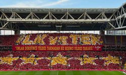 Galatasaray taraftarından şampiyonluk için özel koreografi