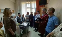 Hastane odasında nikah kıydılar