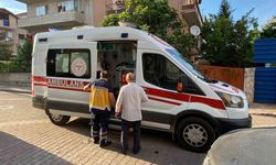 Ihlamur toplamak için çıktığı ağaçtan düşerek demir korkuluklara saplandı