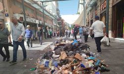 İzmir’in göbeğinde çöpten utanç manzarası