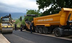 Kartepe’de 930 ton asfalt serimi gerçekleştirildi