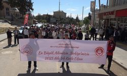 Kilis’te 2025 Aile Yılı kapsamında farkındalık yürüyüşü düzenlendi