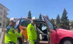 Kula’da emniyet kemerinin önemi simülasyon aracı ile anlatıldı