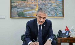 Mardin Valisi kurban vekaletini Gazze’ye ulaştırılmak üzere TDV ‘ye verdi