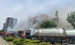 Mersin’deki fabrika yangını kontrol altına alındı