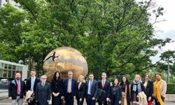 MHP Erzurum Milletvekili Kamil Aydın New York’ta temaslarına devam ediyor