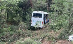 Mihalgazi-  Eskişehir yolunda midibüs şarampole uçtu: 28 yaralı