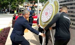 Muğla’da 19 Mayıs Haftası çelenk sunumuyla başladı