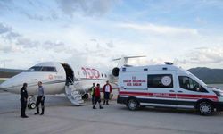 Muş’ta uçak ambulans 7 aylık bebek için havalandı