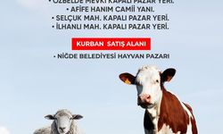 Niğde’de kurban kesim alanları belirlendi