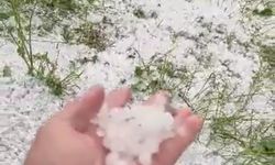 Osmaniye’de dolu yağışı etkili oldu