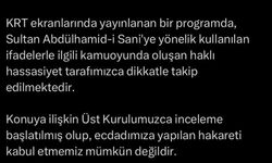 RTÜK Başkanı Şahin’den Osmanlı Hanedanı ve ecdada hakarete tepki