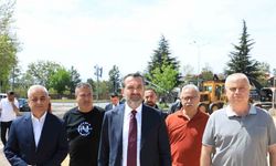 Saha incelemelerini sürdüren Başkan Şahin Şerifoğulları’ndan yoğun tempo