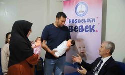 Şahinbey Belediyesi’nden ikiz bebek sahibi aileye destek