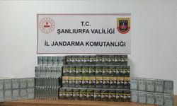Şanlıurfa’da 980 paket gümrük kaçağı sigara ele geçirildi