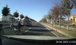 Trafikte ihlal üstüne ihlal yaptı
