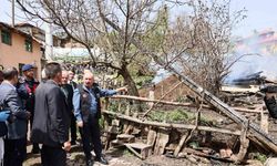 Vali Ali Çalgan: "Yangından etkilenen vatandaşlarımızın yaraları en kısa sürede sarılacak"  0