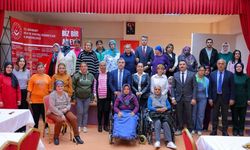 Vali Eldivan, Engelsiz Yaşam Bakım ve Rehabilitasyon Merkezi sakinleriyle bir araya geldi