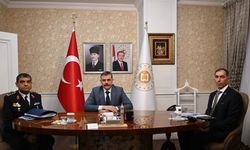 VKS ile toplantıya katıldılar