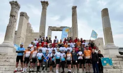 Bisiklet tutkunları, pedallarını TEGV’li çocuklara umut olmak için çevirdi