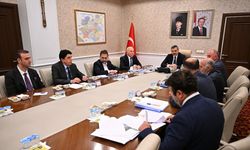 2. Organize Sanayi Bölgesi yönetim kurulu Vali Çiftçi başkanlığında toplandı