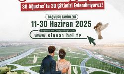30 Ağustos’ta 30 çifte nikah töreni