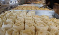 4 saatte pişen Çorum baklavası bayramda damakları tatlandıracak