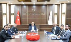 Ağrı’da haftalık çalışma grubu toplantısı yapıldı