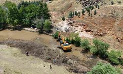 Araban Sıtma Pınar Çayı’nda temizlik çalışması yapıldı