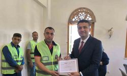 Arama kurtarma eğitimi alan personellere sertifikaları verildi