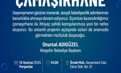 Ataşehir Belediyesi’nden ücretsiz çamaşırhane hizmeti