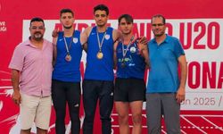 Aydınlı milli sporcular şampiyonaya damga vurdu