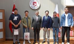 Başarılı genç sporcu Bilgin’e Rektörü Kaplancılı’dan tebrik