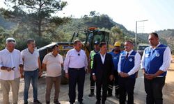 Başkan Aras Milas’taki yol çalışmalarını inceledi