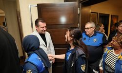 Başkan Balcıoğlu, belediye personeliyle bayramlaştı