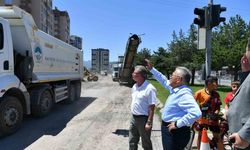 Başkan Büyükkılıç; Seher Bulvarı’ndaki yatırımı yerinde inceledi