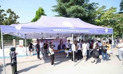 Başkan Doğan ailelerin heyecanlı bekleyişine ortak oldu