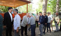 Başkan Öztürk belediye personelleri ile bayramlaştı