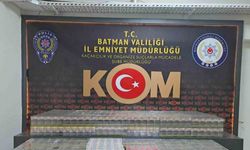 Batman’da akaryakıt tankerinde 4 bin 600 paket kaçak sigara ele geçirildi