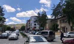 Bayburt’ta trafik ve araç yoğunluğu