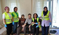 Bayram öncesi şehit annesini duygulandıran hizmet