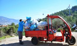 Bayramda tatilciler Alanya’ya 5 bin ton atık bıraktı