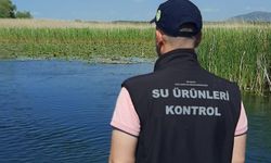 Beyşehir Gölünde denetimler av yasağının son günlerinde de sürdü