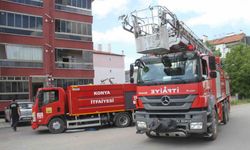 Beyşehir ve Hüyük’te yangın