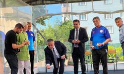 Bilecik’te yaşlıların bocce merakı