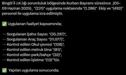 Bingöl’de aranan 390 şüpheli yakalandı